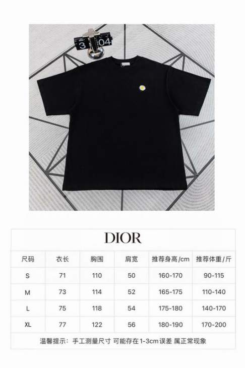 Dior T Shirts Short _SKUDiorS-XLaatx1215790